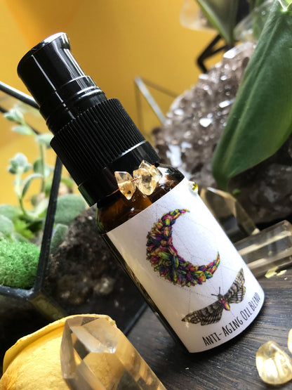 Citrine Infused Facial Oil Blend 15ml
