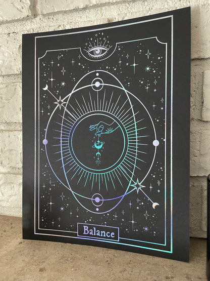 Balance Foil Print