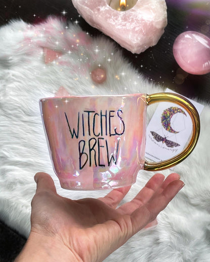 Pink Aura Witches’ Brew Mug