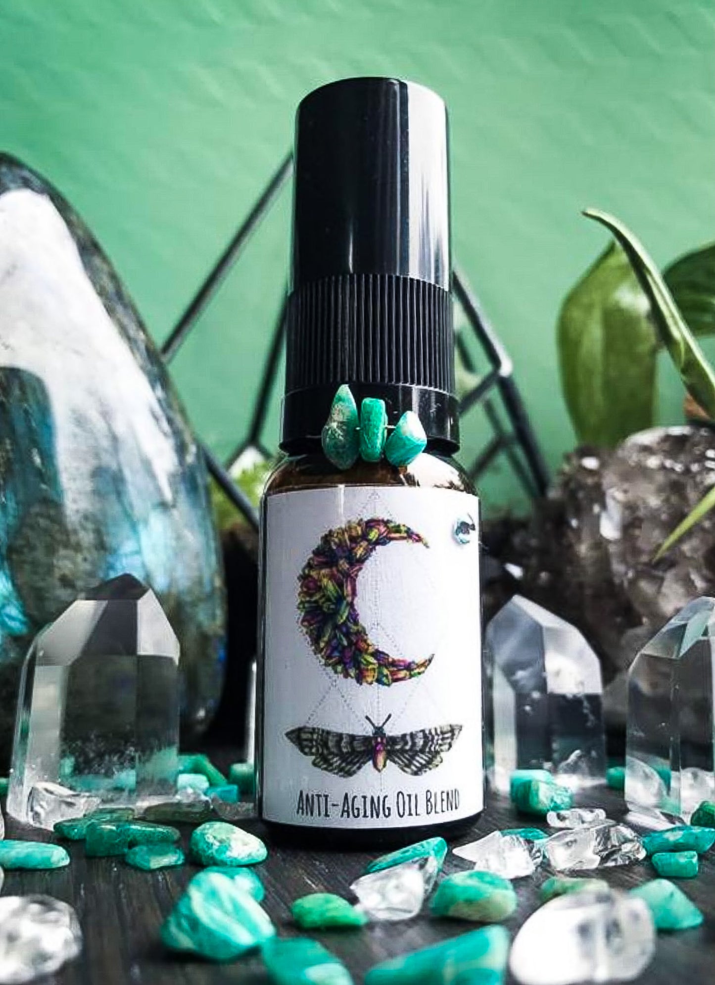 Amazonite Crystal Infused Facial Oil Blend 15ml