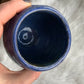 Hand Painted Sapphire Moon Pot