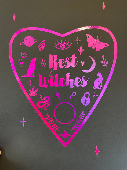 Best Witches Foil Print