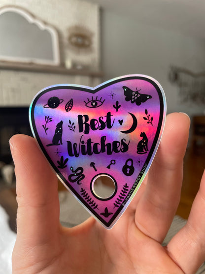 Best Witches Holographic Sticker