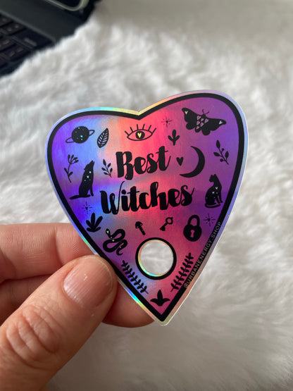 Best Witches Holographic Sticker