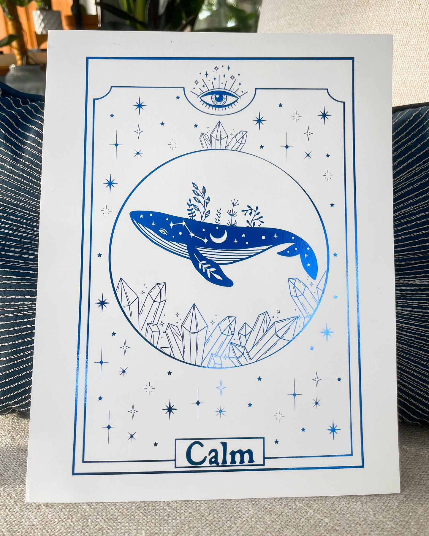 Calm Intention Foil Print