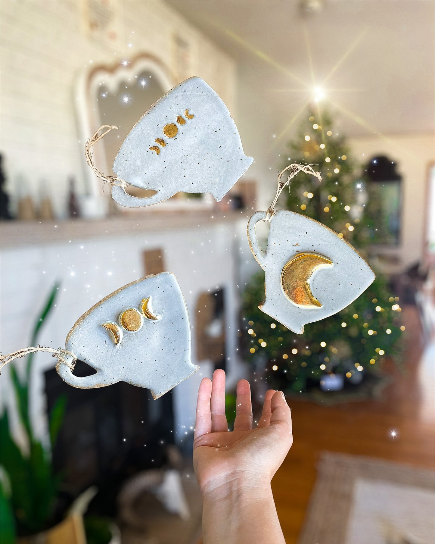 Moon Mug Ornaments