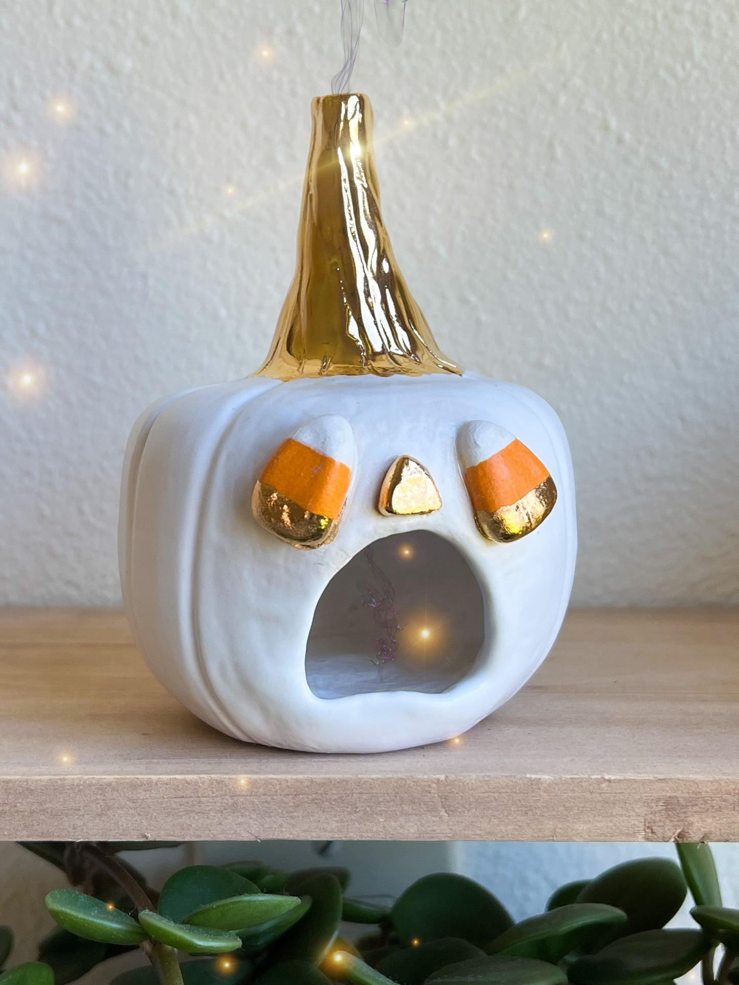 22K Spooked Pumpkin Incense Burner