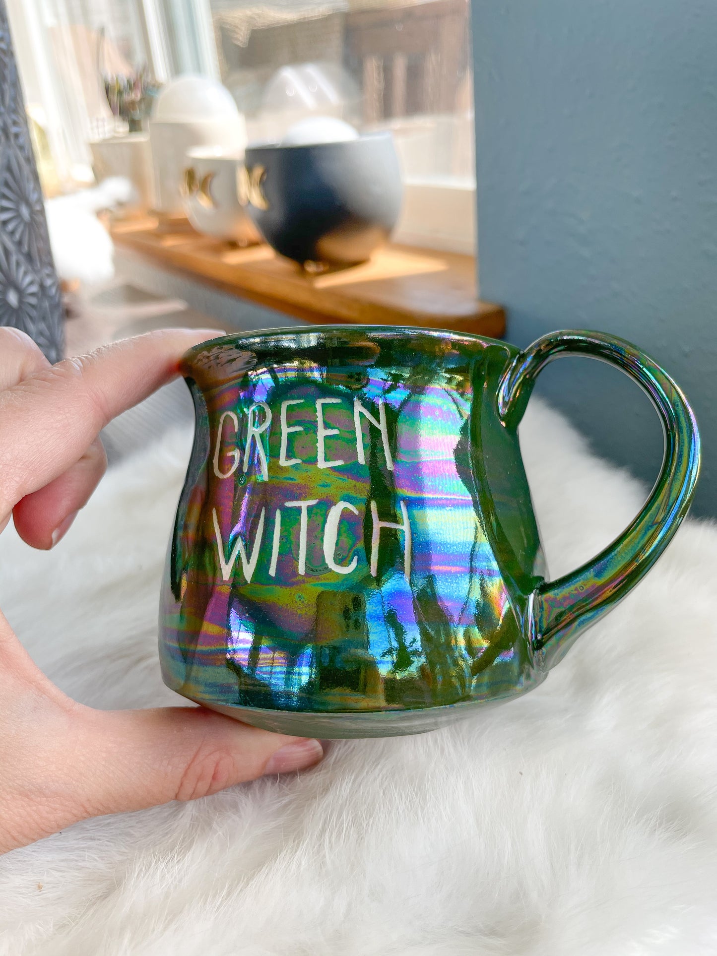 Green Witch Mug